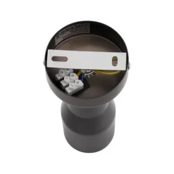 Moderner Deckenstrahler Gunmetal GU10 50 mm rund - Stanley