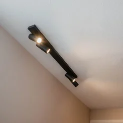 Moderner Deckenstrahler schwarz 4-flammig verstellbar - Renna