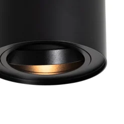 Moderner Deckenstrahler schwarz dreh- und neigbar AR70 - Rondoo Up