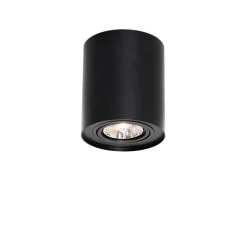 Moderner Deckenstrahler schwarz dreh- und neigbar AR70 - Rondoo Up