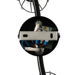 Moderner Deckenstrahler schwarz 145 cm 6-flammig - Botu