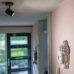 Moderner Deckenstrahler Schwarz Verstellbar - Jeana