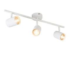 Moderner Deckenstrahler weiß 3-flammig verstellbar - Jeana