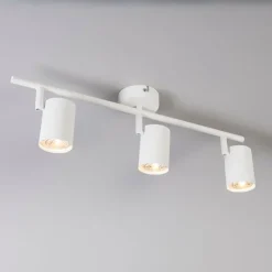 Moderner Deckenstrahler weiß 3-flammig verstellbar - Jeana