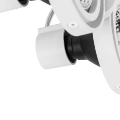 Moderner Deckenstrahler weiß 2-flammig GU10 70mm - Master