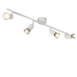 Moderner Deckenstrahler weiß schwenkbar - Jeany 4