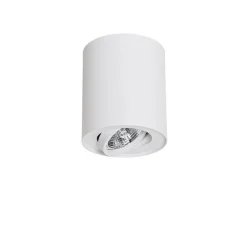 Moderner Deckenstrahler weiß dreh- und neigbar AR70 - Rondoo Up