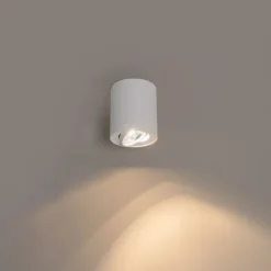 Moderner Deckenstrahler weiß dreh- und neigbar AR70 - Rondoo Up