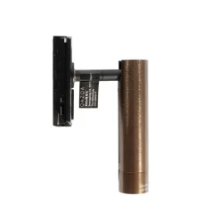 Moderner Dunkelbronze-Spot für 1-phasiges Schienensystem - Iconic Ivy