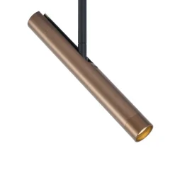 Moderner Dunkelbronze-Strahler für 1-Phasen-Schienensystem - Slimline Avery