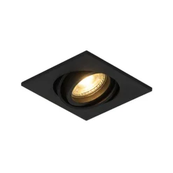 Moderner Einbau Spot schwarz verstellbar - Club