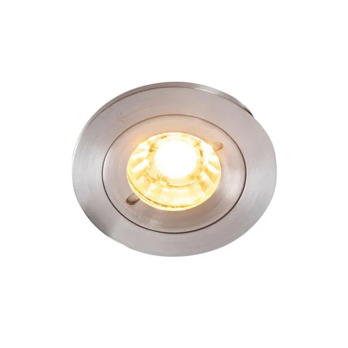 Moderner Einbau-Spot-Aluminium IP44 - Xena Round