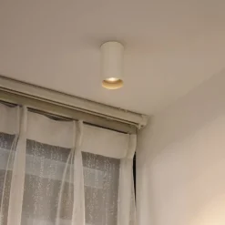 Moderner Einbaustrahler Beige GU10 50mm rund - Tuba