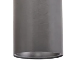 Moderner Einbaustrahler Gunmetal GU10 50mm - Deep