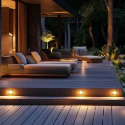 Moderner Einbaustrahler Stahl inkl. LED - Square 7