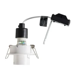 Moderner Einbaustrahler weiß GU10 35 mm rund schwenkbar - Installa