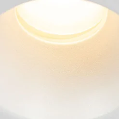 Moderner Einbaustrahler weiß 35 mm IP44 - Dept