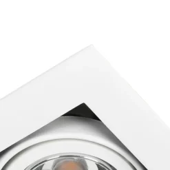 Moderner Einbaustrahler weiß verstellbar - Oneon 70