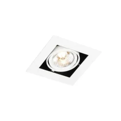 Moderner Einbaustrahler weiß verstellbar - Oneon 70