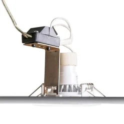 Moderner Einbaustrahler weiß neigbar GU10 50mm - Edu