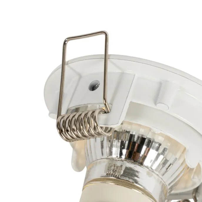 Moderner Einbaustrahler weiß 35 mm schwenkbar - Edu