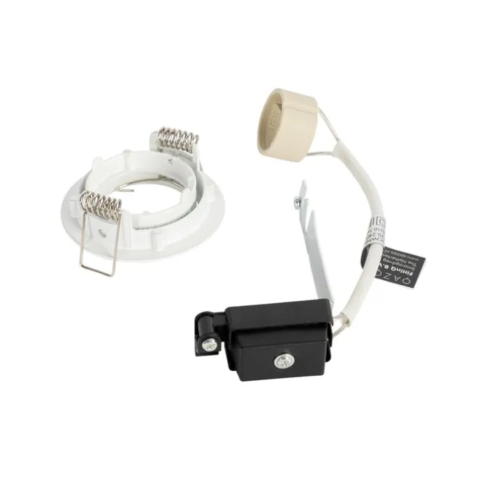 Moderner Einbaustrahler weiß 35 mm schwenkbar - Edu