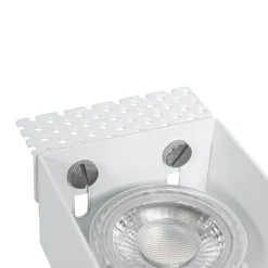 Moderner Einbaustrahler weiß GU10 randlos 2-flammig - Oneon