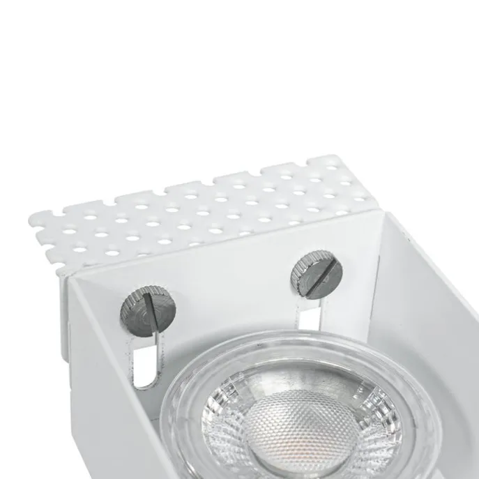 Moderner Einbaustrahler weiß GU10 randlos 2-flammig - Oneon