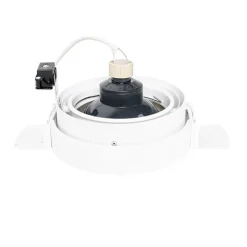 Moderner Einbaustrahler weiß GU10 AR111 rund randlos - Oneon