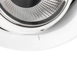 Moderner Einbaustrahler weiß GU10 AR111 rund randlos - Oneon