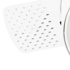 Moderner Einbaustrahler weiß GU10 AR111 rund randlos - Oneon