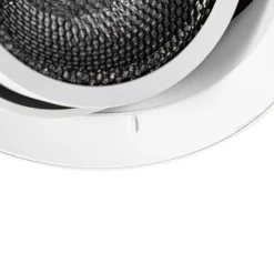 Moderner Einbaustrahler weiß GU10 AR111 rund randlos - Oneon Honey