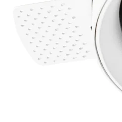 Moderner Einbaustrahler weiß GU10 AR111 rund randlos - Oneon Honey