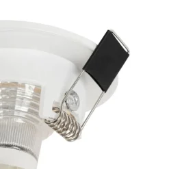 Moderner Einbaustrahler weiß rund IP44 - Xena Round