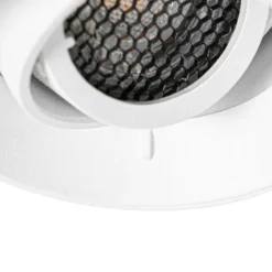 Moderner Einbaustrahler weiß GU10 rund randlos - Oneon Honey