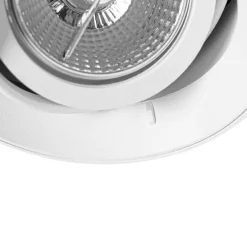 Moderner Einbaustrahler weiß GU10 AR70 rund randlos - Oneon