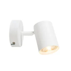 Moderner, neigbarer Deckenstrahler weiß - Jeana