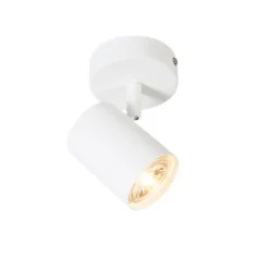 Moderner, neigbarer Deckenstrahler weiß - Jeana