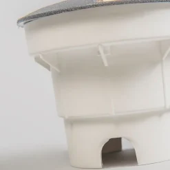 Moderner Outdoor Bodenstrahler grau mit Deckel inkl. LED IP67 - Ceci