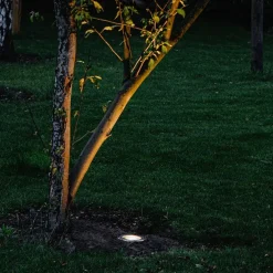 Moderner Outdoor-Bodenstrahler Stahl verstellbar IP65 - Delux