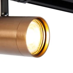 Moderner 1-Phasen-Schienenstrahler dunkelbronze - Jeana