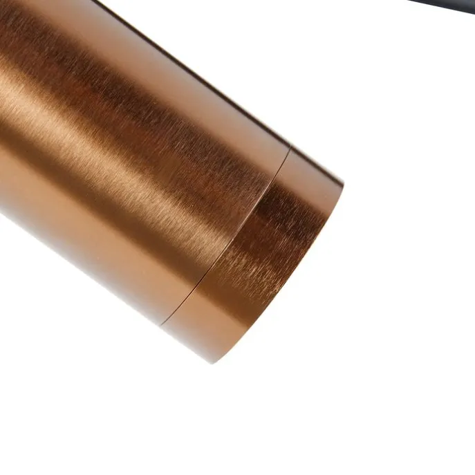 Moderner 1-Phasen-Schienenstrahler dunkelbronze - Jeana