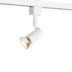 Moderner 1-Phasen-Strahler für Schienensystem weiß - Iconic Jeany