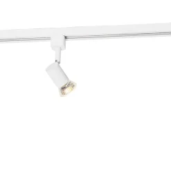 Moderner 1-Phasen-Strahler für Schienensystem weiß - Iconic Jeany