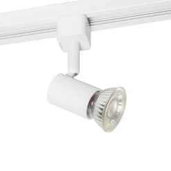 Moderner 1-Phasen-Strahler für Schienensystem weiß - Iconic Jeany