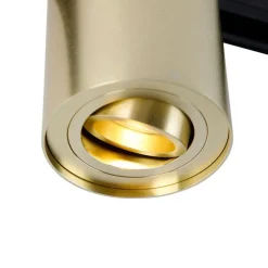 Moderner 1-phasiger Schienenstrahler Gold - Iconic Rondoo Up