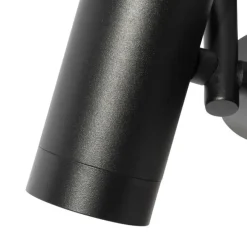 Moderner 1-phasiger Stromschienenstrahler schwarz 2-Licht - Iconic Scopio