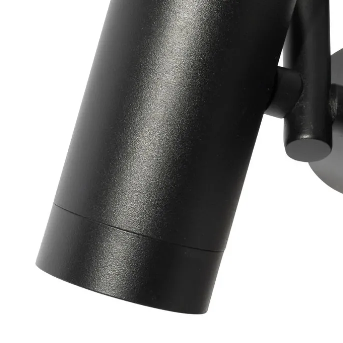 Moderner 1-phasiger Stromschienenstrahler schwarz 2-Licht - Iconic Scopio