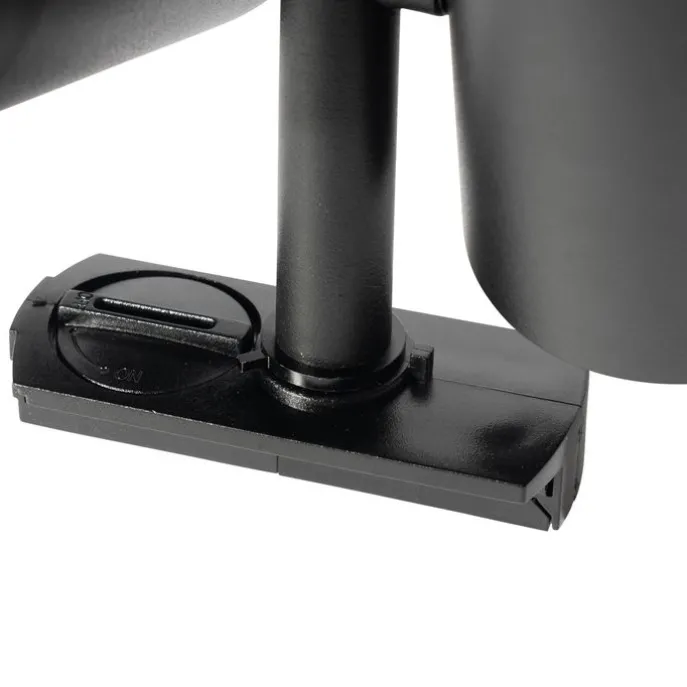 Moderner 1-phasiger Stromschienenstrahler schwarz 2-Licht - Iconic Scopio