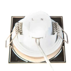 Moderner quadratischer Einbaustrahler inkl. LED IP65 - Simply